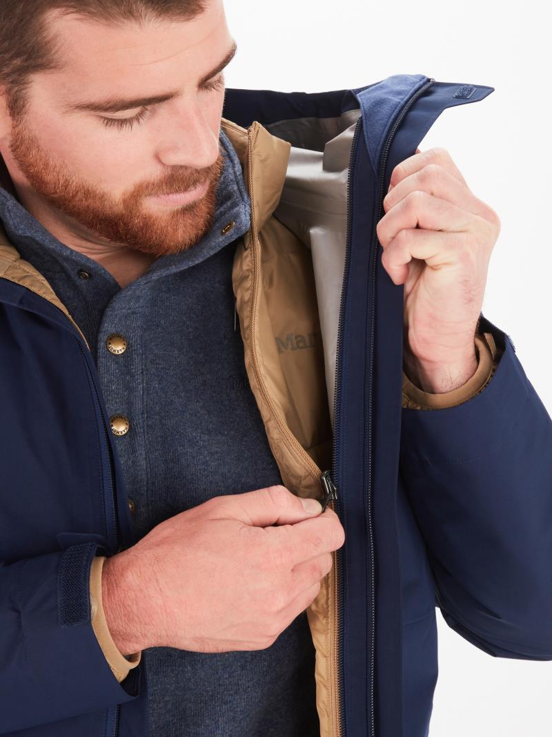 Minimalist GTX Component Jacket - Mens - Arctic Navy / Shetland 5