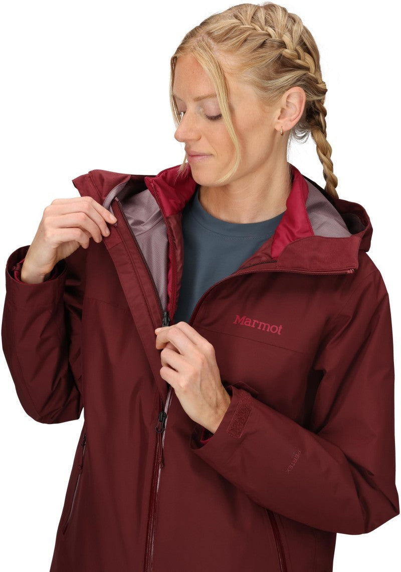 Minimalist Pertex 3-in-1 Jacket - Womens - acai berry 1