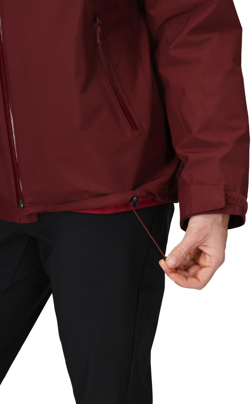 Minimalist Pertex 3-in-1 Jacket - Womens - acai berry 1