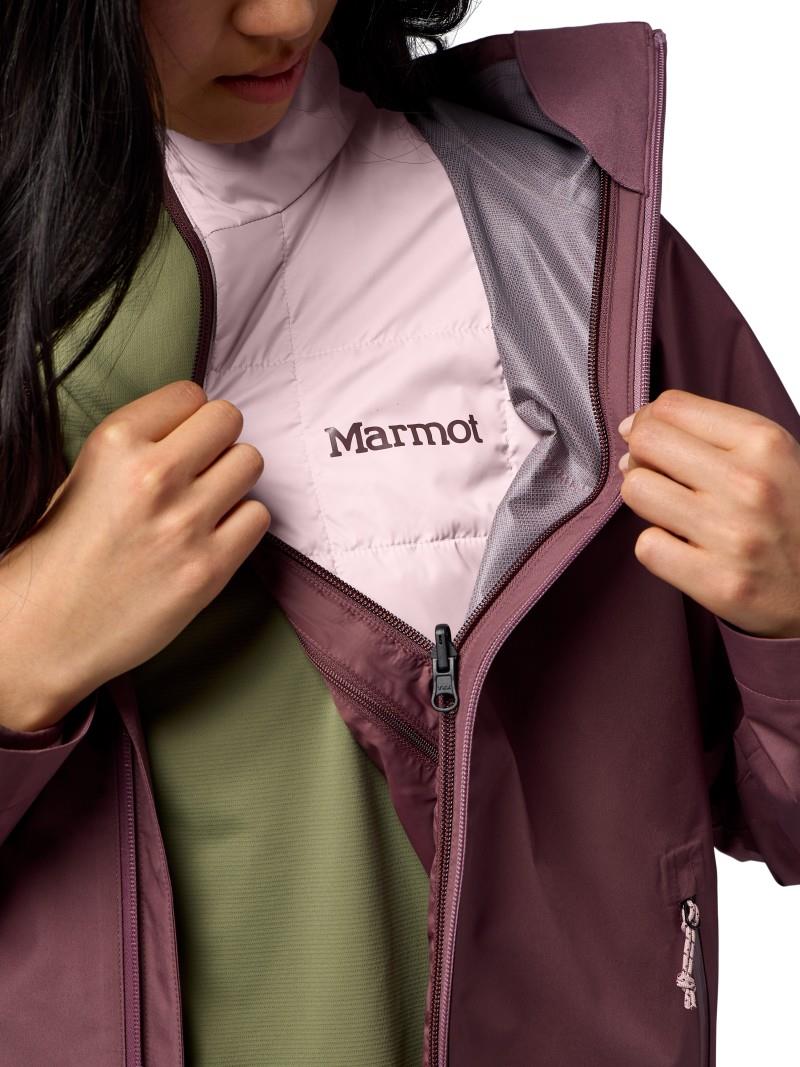 Minimalist Pertex 3-in-1 Jacket - Womens - sugar plum 1