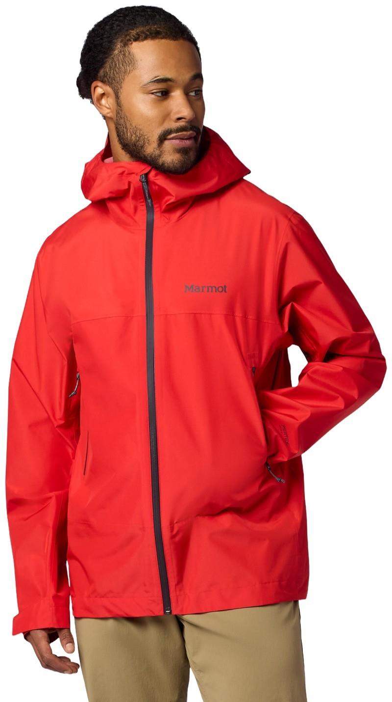 Minimalist Pertex Jacket - Mens - brick red 1