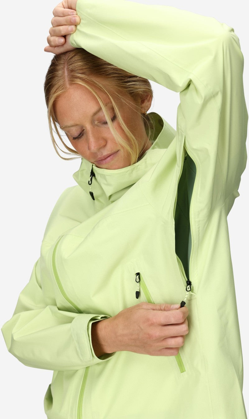 Minimalist Pertex Jacket - Womens - matcha 1