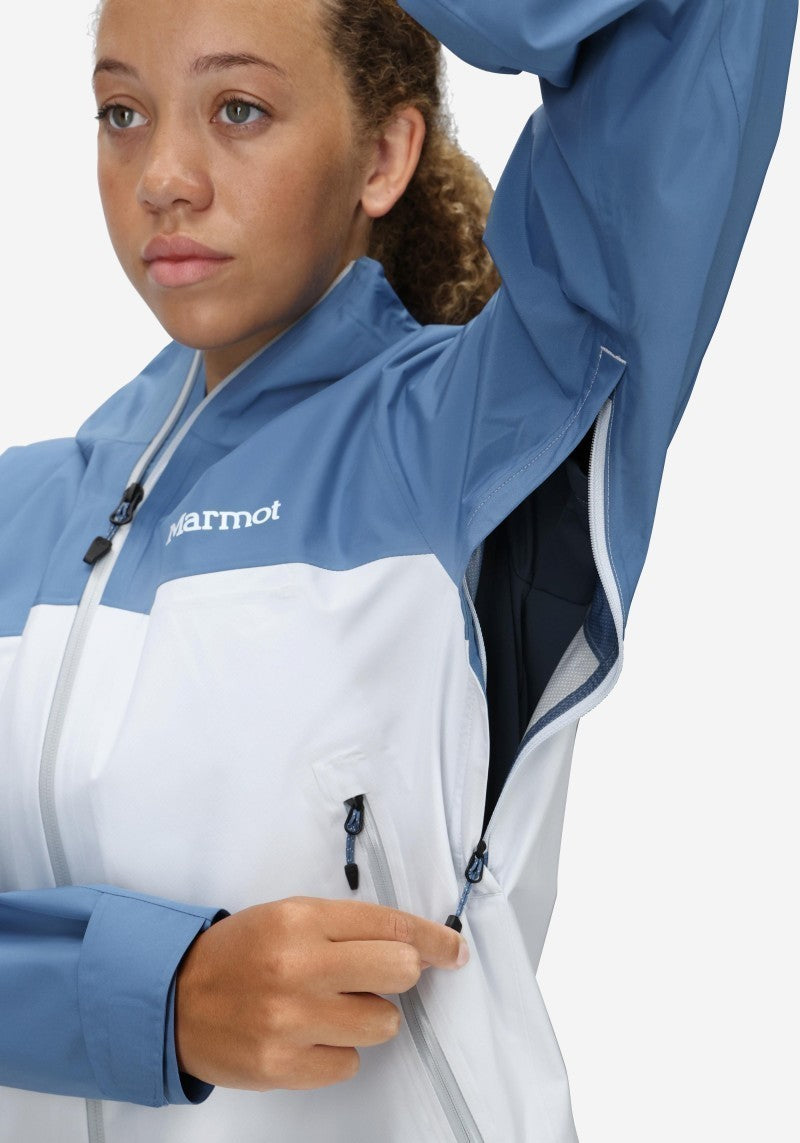 Minimalist Pertex Jacket - Womens - rain cloud / vapor 1