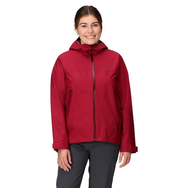 Minimalist Pertex Jacket - Womens - red mulberry 1