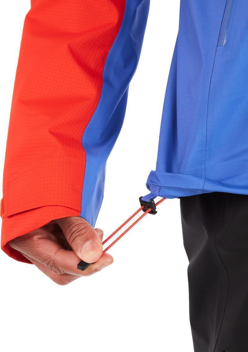 Mitre Peak GTX Jacket - Mens - Victory Red / Trail Blue 5