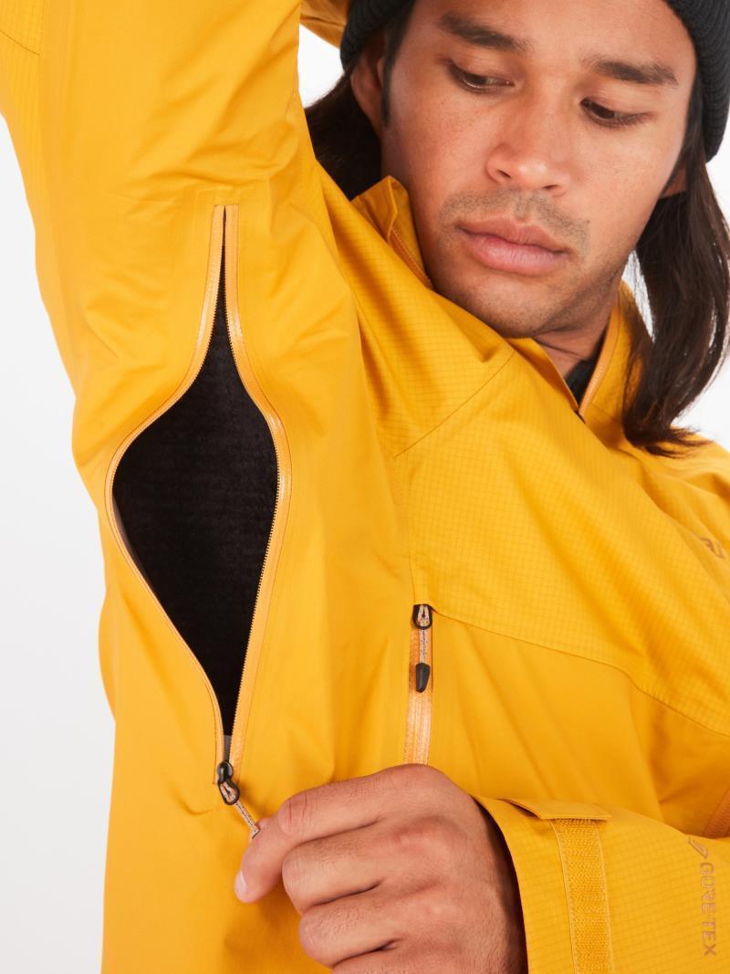 Mitre Peak GTX Jacket - Mens - Yellow Gold 4