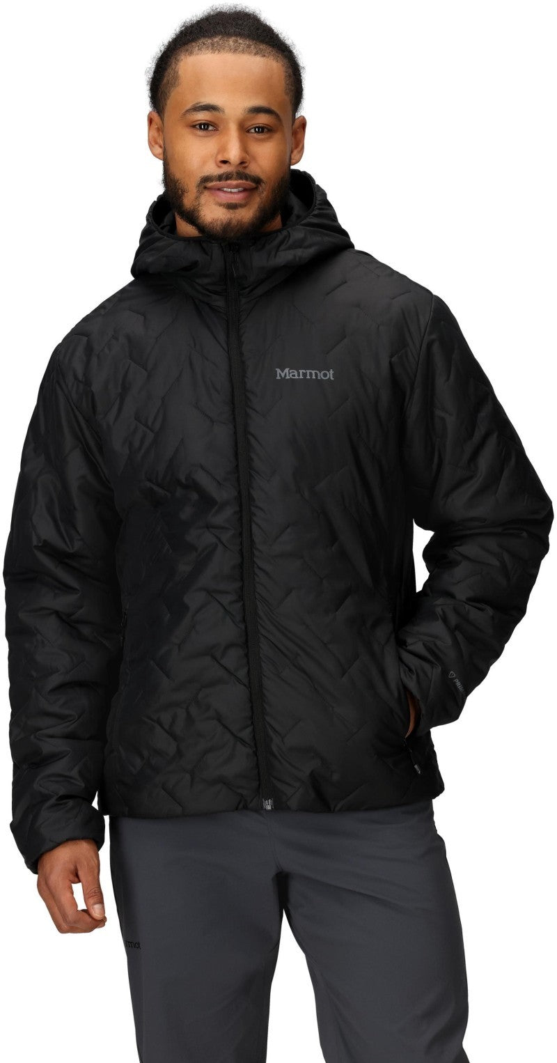 MonoQuilt Hoody - Mens - black 1