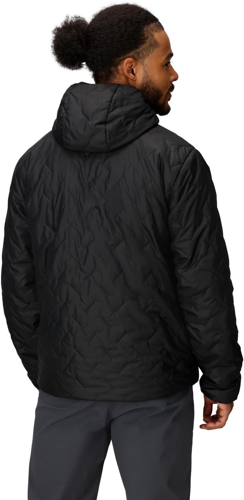 MonoQuilt Hoody - Mens - black 1