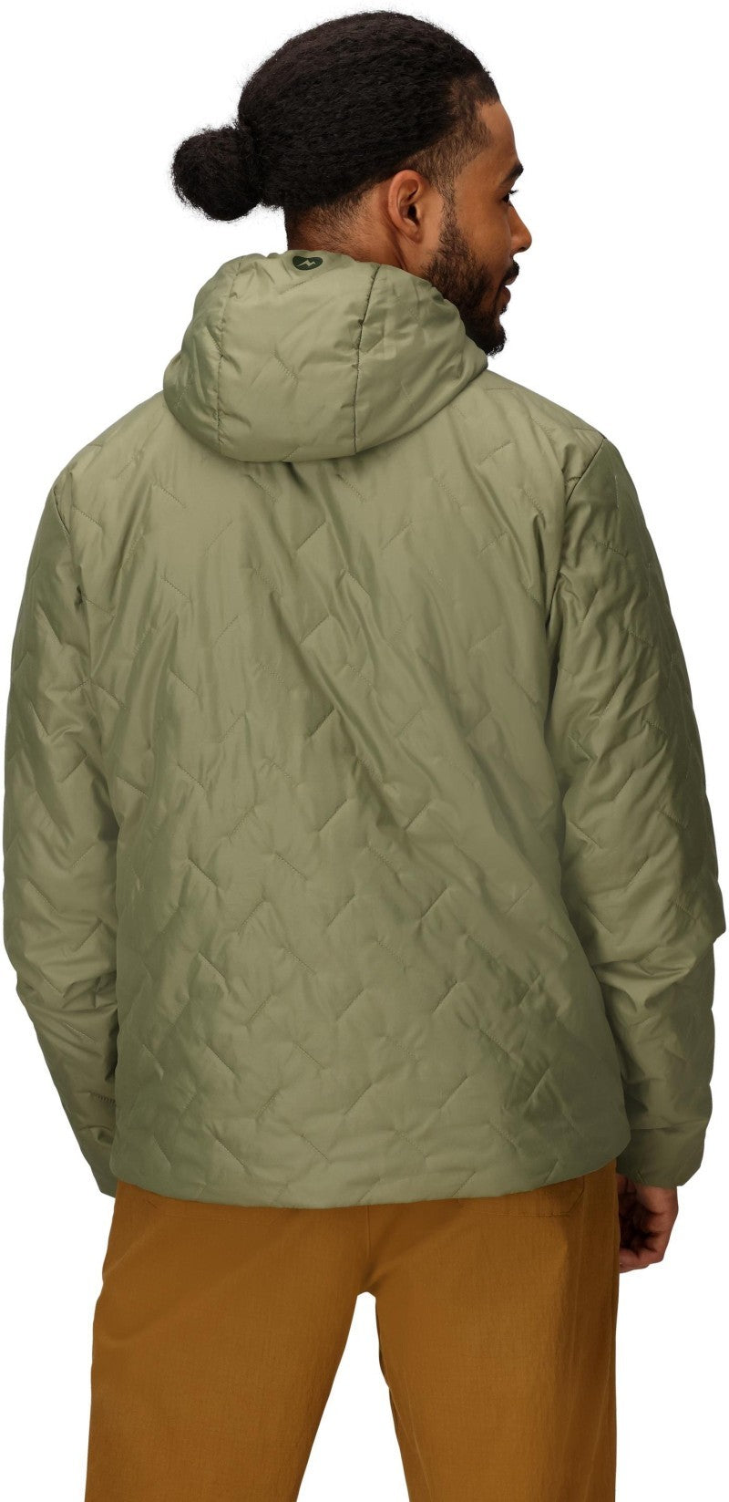 MonoQuilt Hoody - Mens - olive grove 1