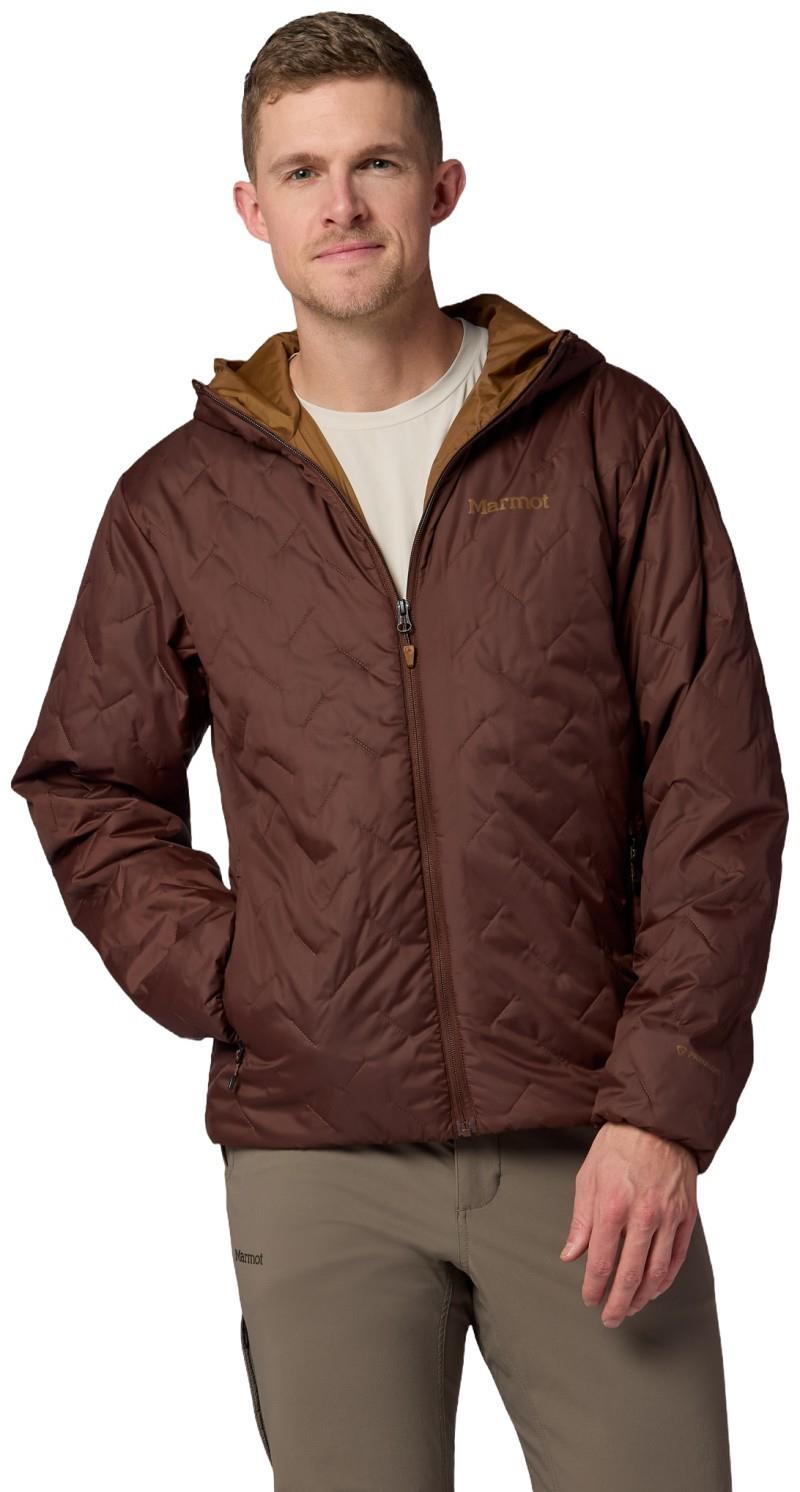 MonoQuilt Hoody - Mens - umber 1