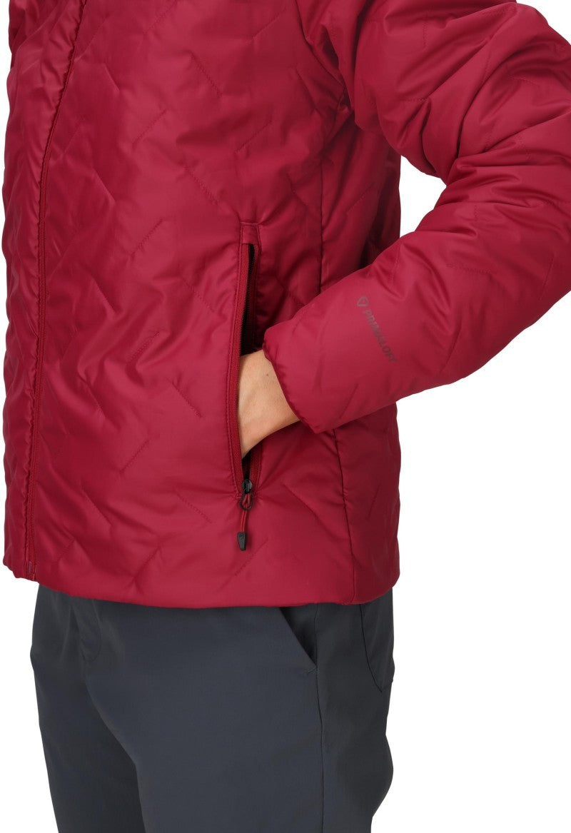 MonoQuilt Jacket - Womens - red mulberry 1