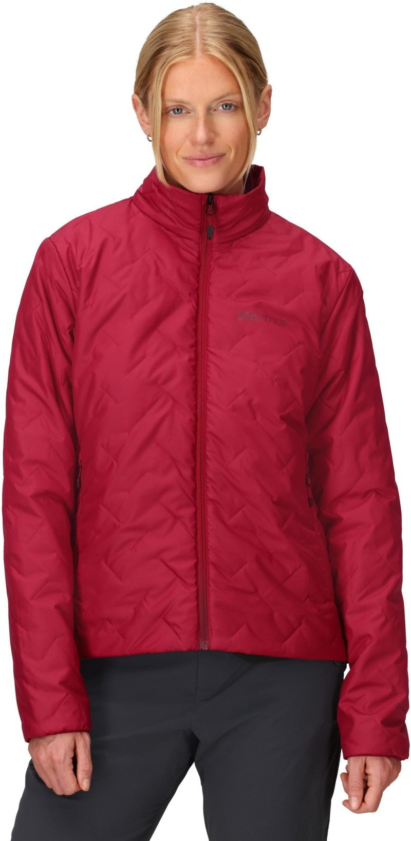 MonoQuilt Jacket - Womens - red mulberry 1