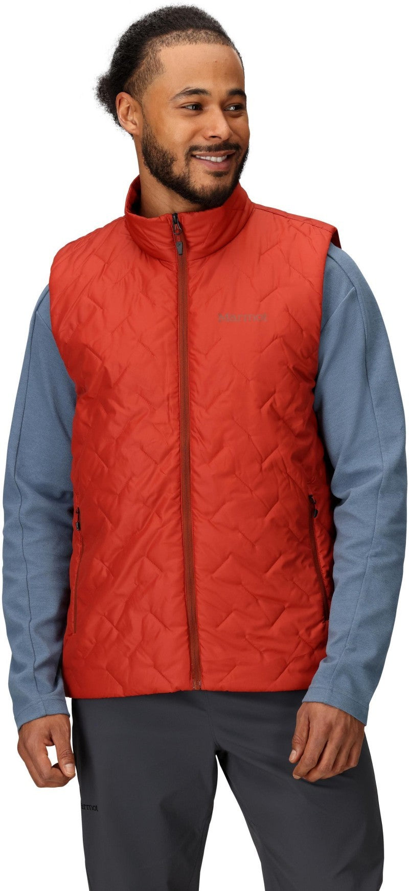 MonoQuilt Vest - Mens - sumac 1