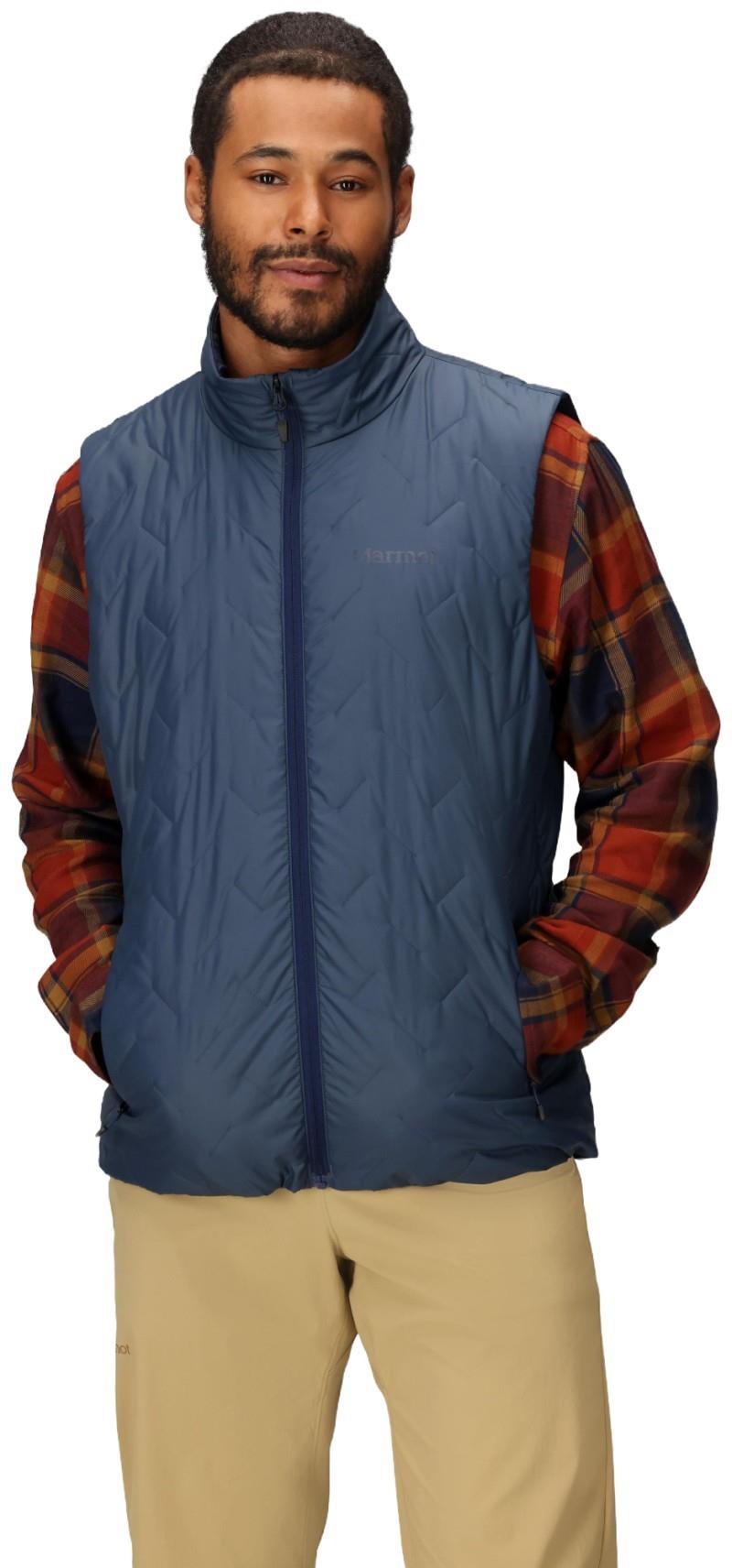 MonoQuilt Vest - Mens - thunderhead 1