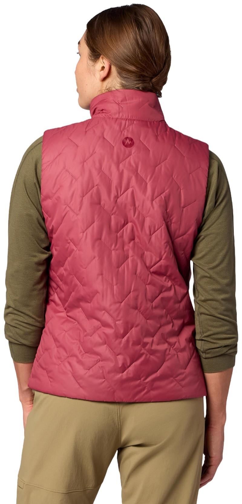 MonoQuilt Vest - Womens - dried rose 1