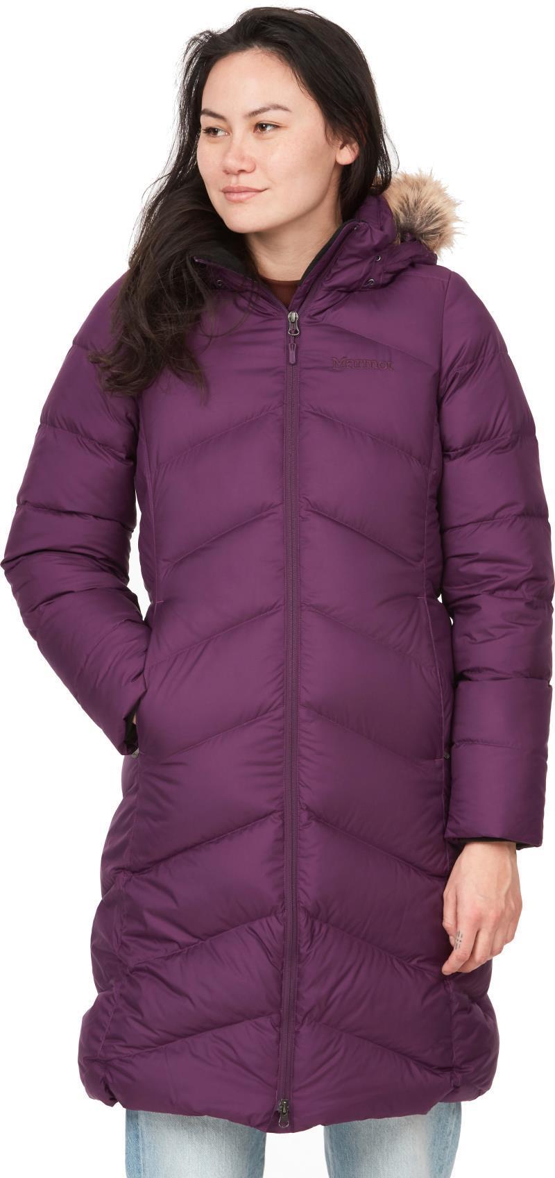 Montreaux Coat - Womens - Purple Fig 1