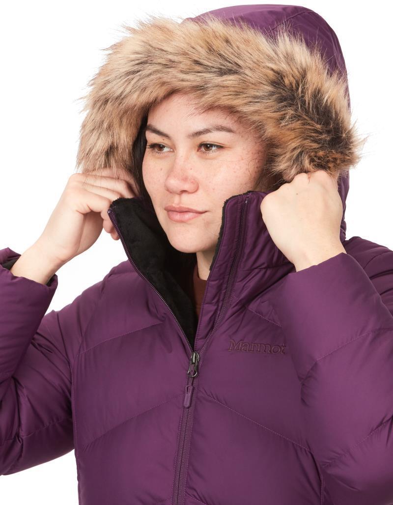 Montreaux Coat - Womens - Purple Fig 3