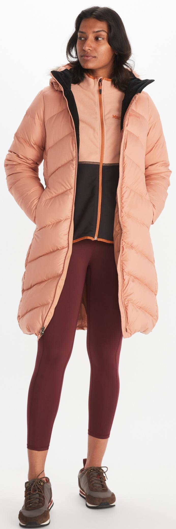 Montreaux Coat - Womens - Rose Gold 3
