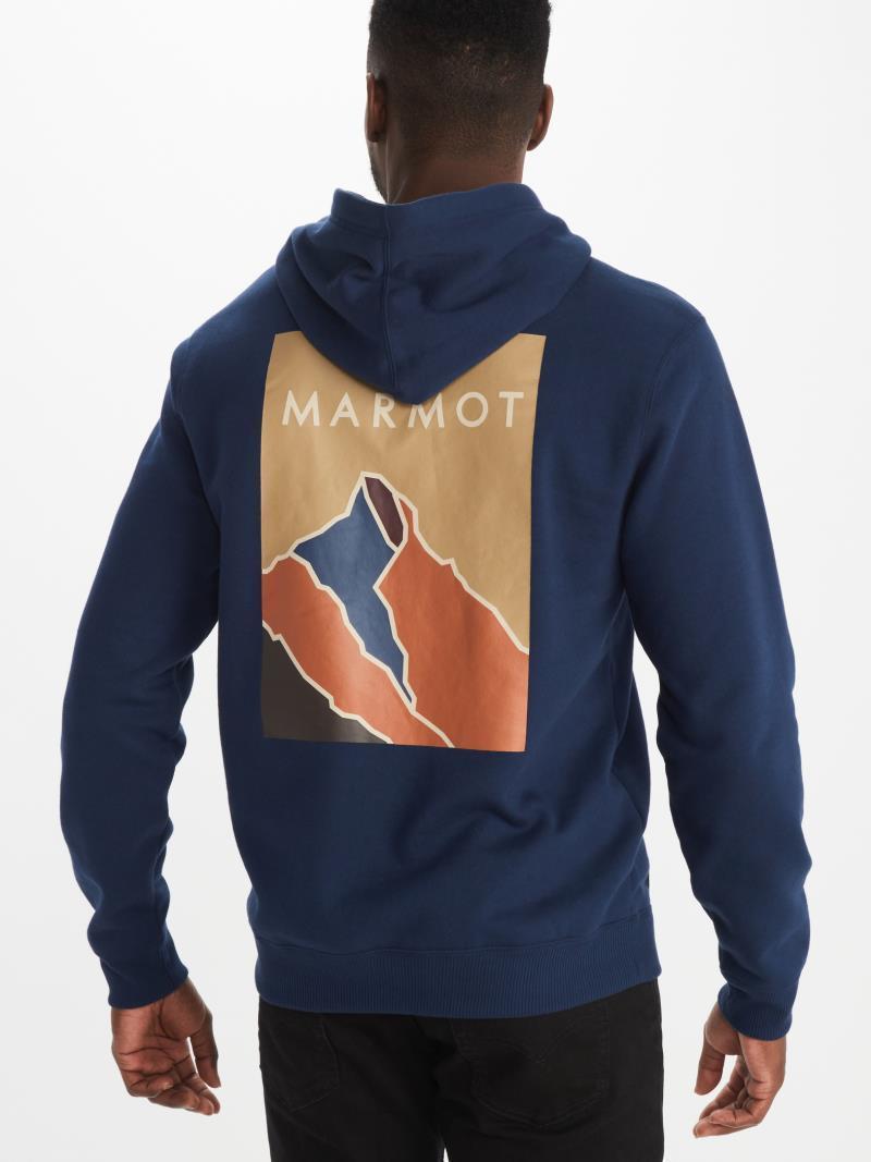 Mount Marmot Hoody - Mens - Arctic Navy 2