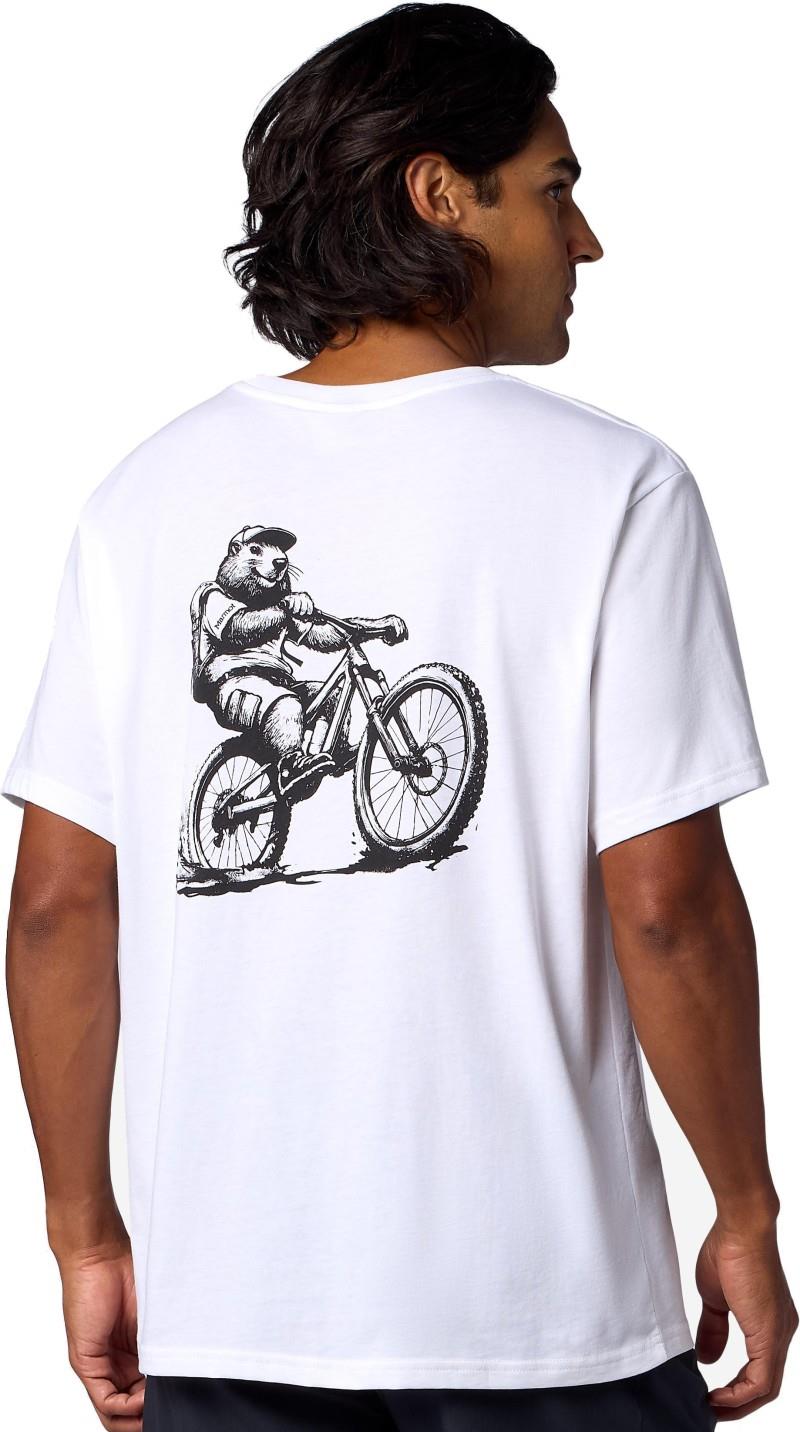 Mountain Bike Marty Tee SS - Mens - white 1