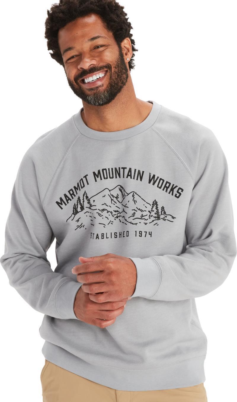 Mountain Works C Sweatshirt - Mens - Sleet Heather 1