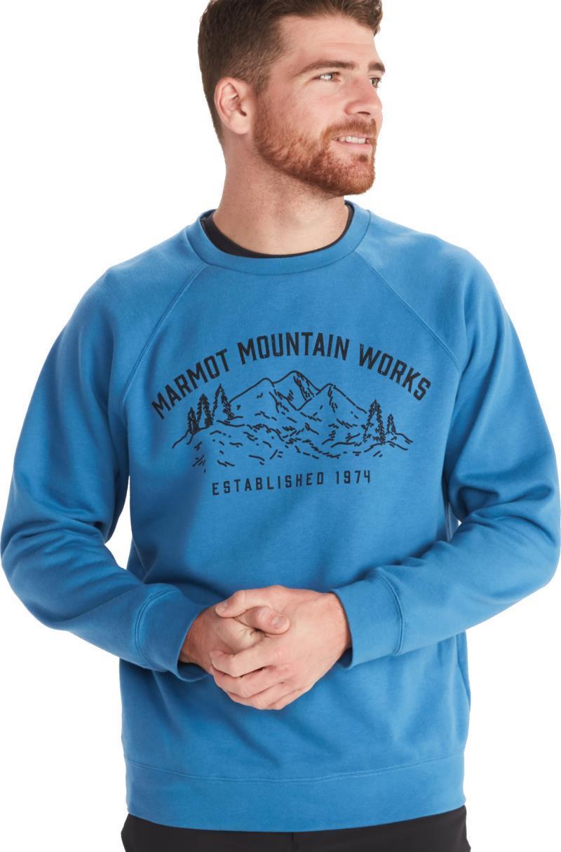 Mountain Works C Sweatshirt - Mens - Varsity Blue 1