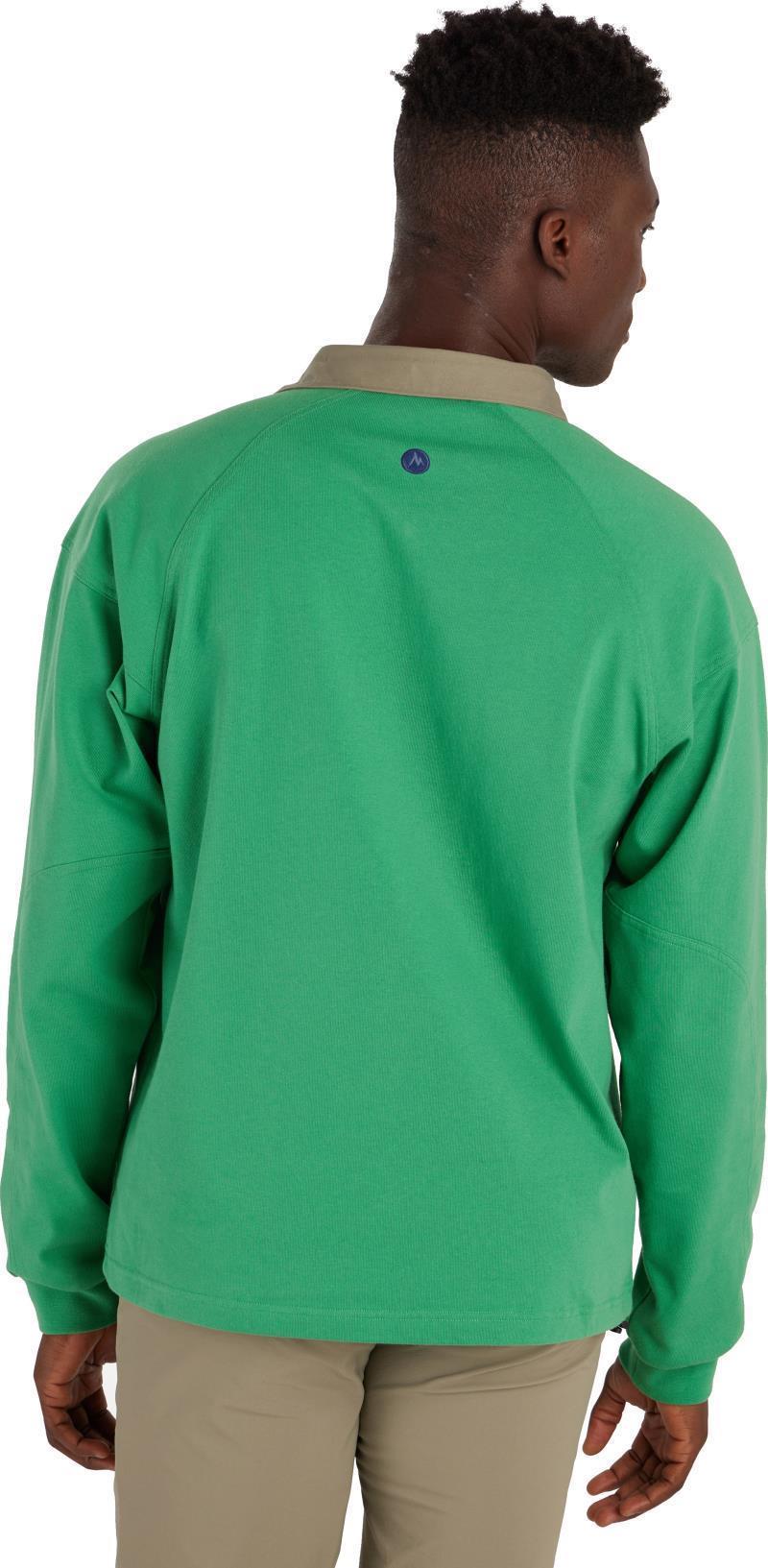Mountain Works Rugby Pullover - Mens - Clover / Vetiver 2