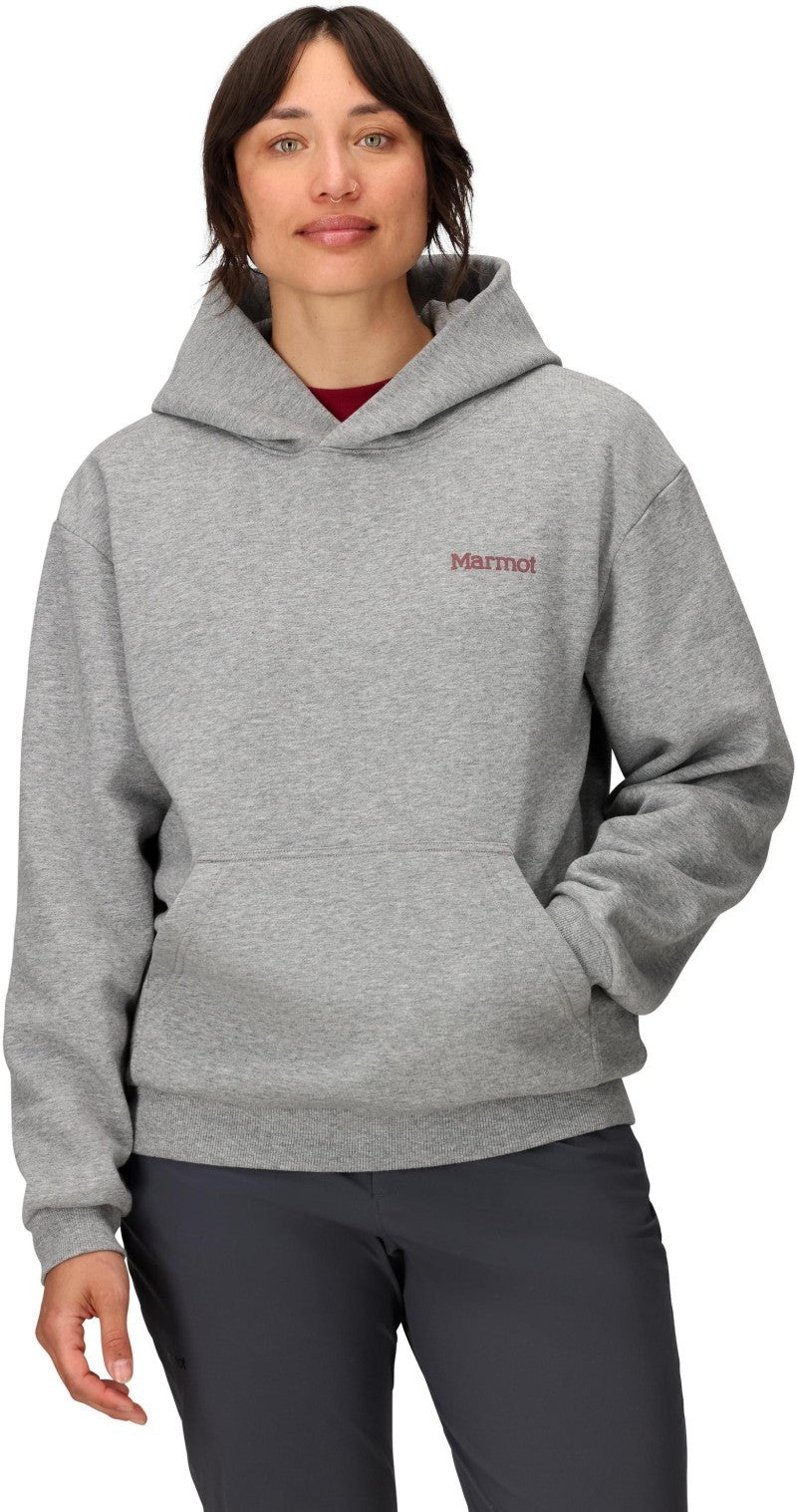 Mountainscape Hoody - Womens - grey heather 1