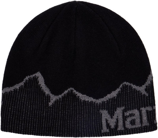 Mountainscape Wool Beanie - black 1