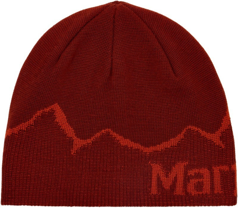 Mountainscape Wool Beanie - pecan 1