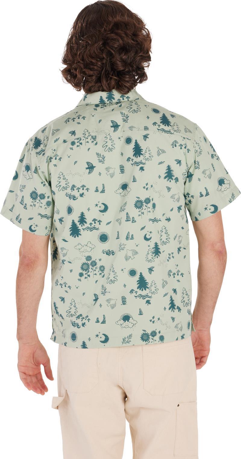 Muir Camp Novelty SS - Mens - Frosty Green Trail Mix 2