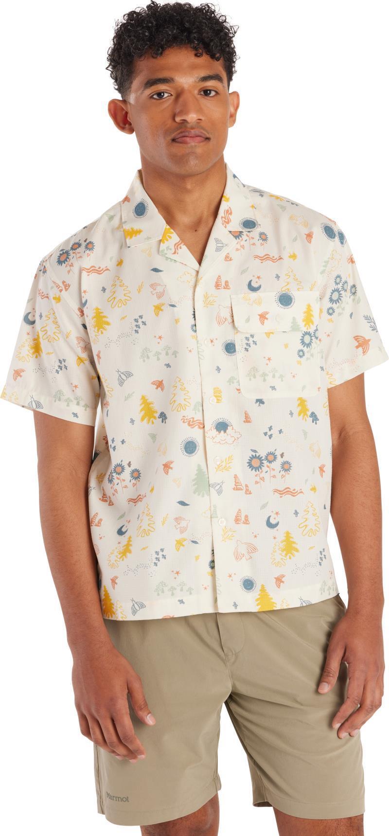 Muir Camp Novelty SS - Mens - Papyrus Trail Mix 1