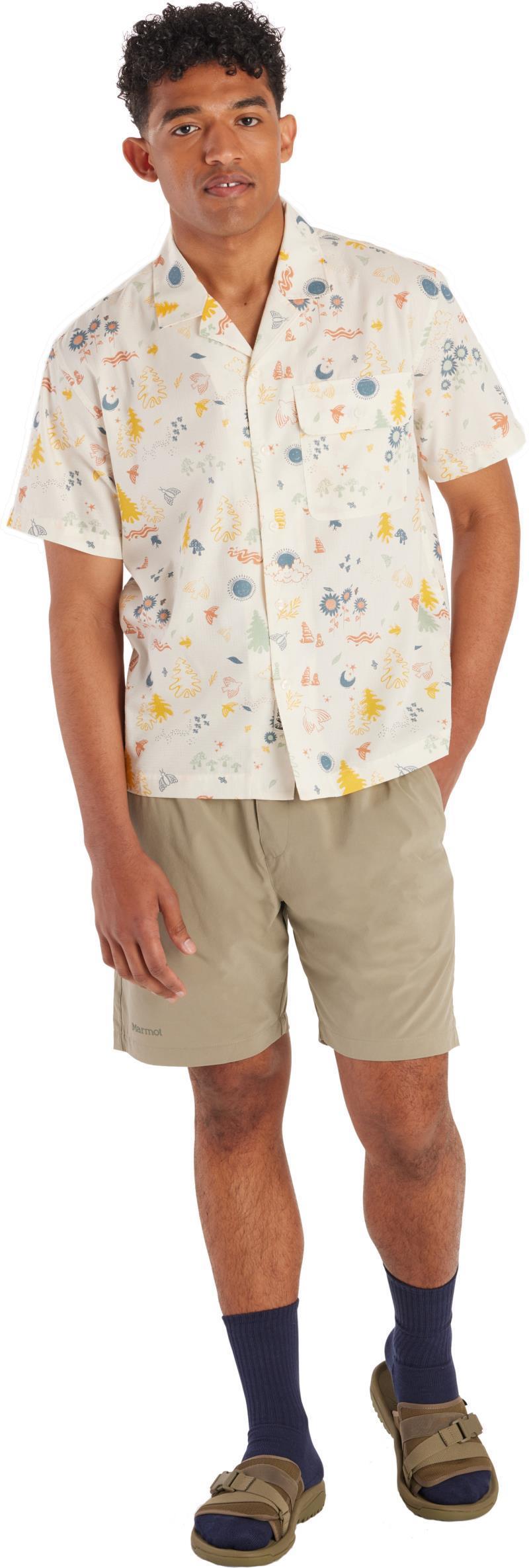 Muir Camp Novelty SS - Mens - Papyrus Trail Mix 3