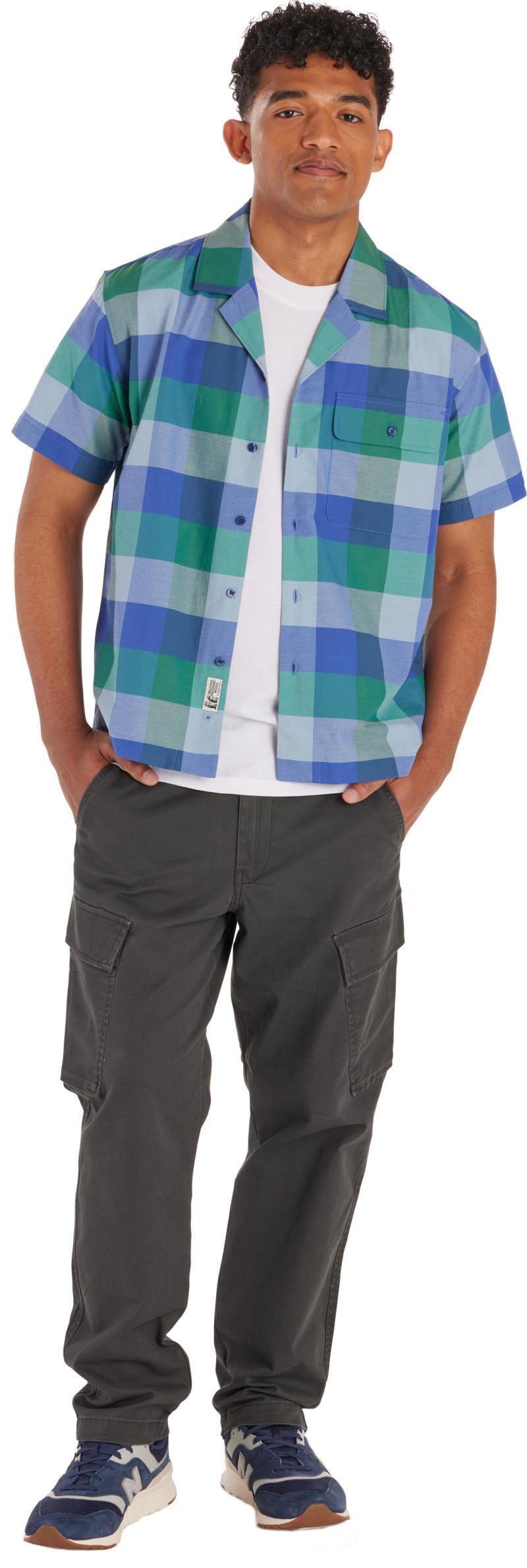 Muir Camp Novelty SS - Mens - Trail Blue Charlie Plaid 2