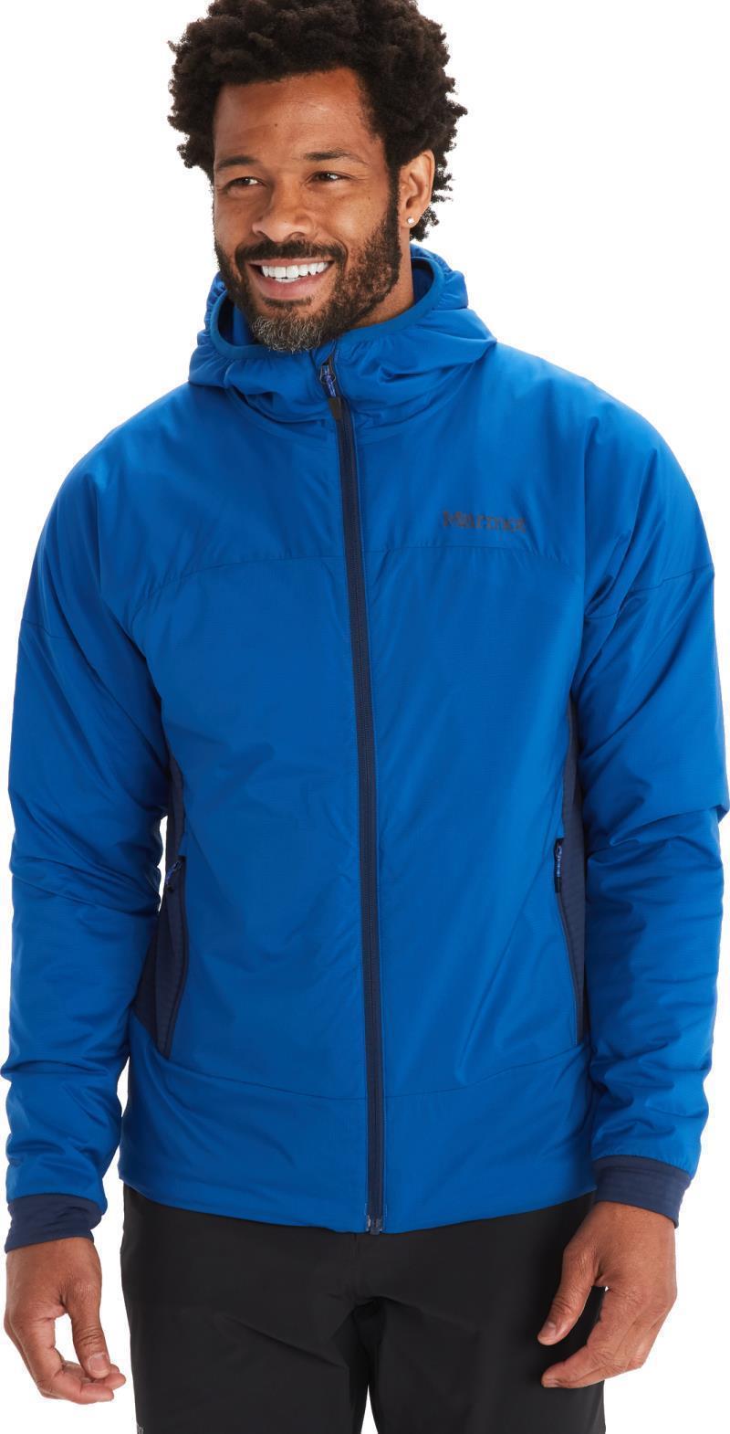 Novus LT Hybrid Hoody - Mens - Dark Azure / Arctic Navy 2