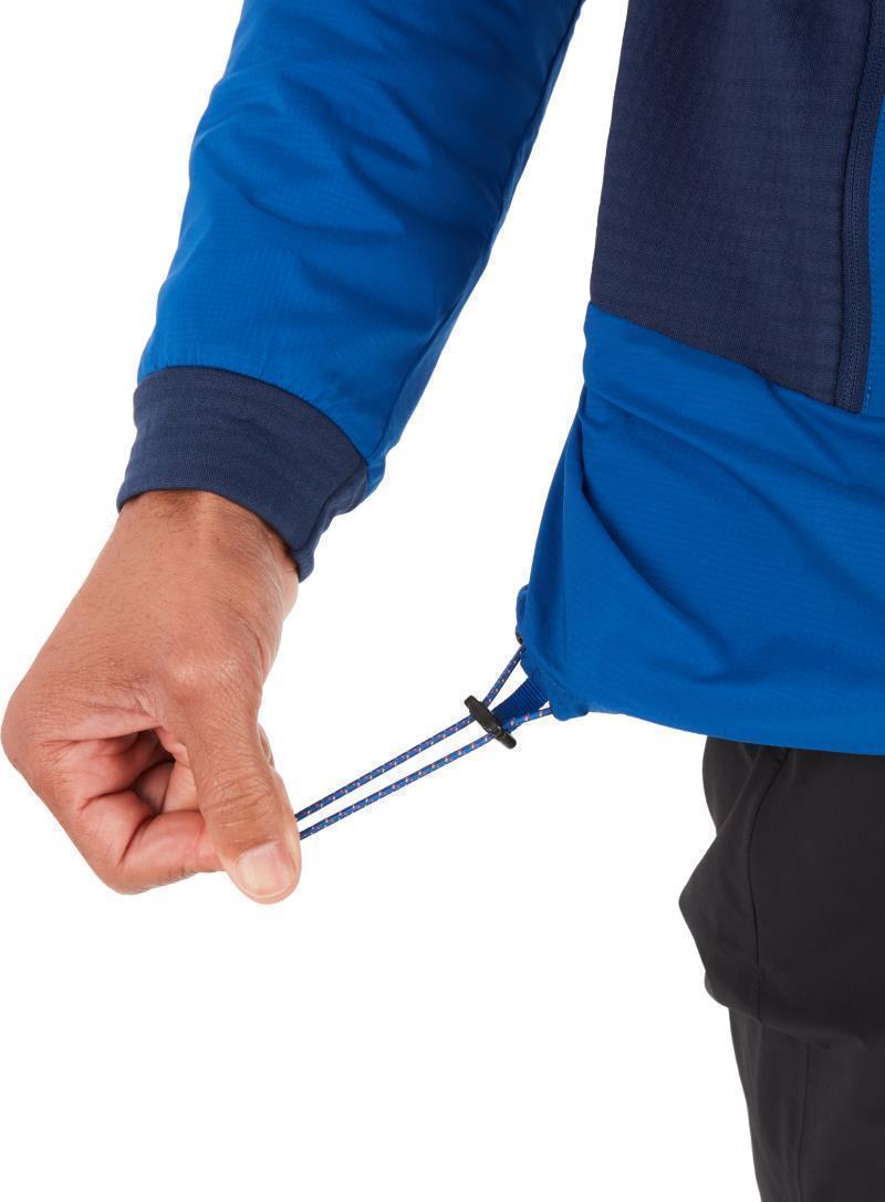 Novus LT Hybrid Hoody - Mens - Dark Azure / Arctic Navy 7