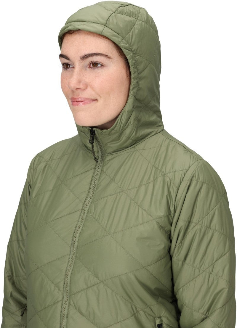 Onward Insulated Hoody - Womens - olive grove 1