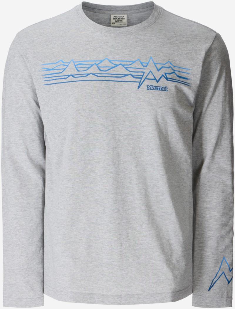 Open Range LS Tee - Mens - grey heather 1