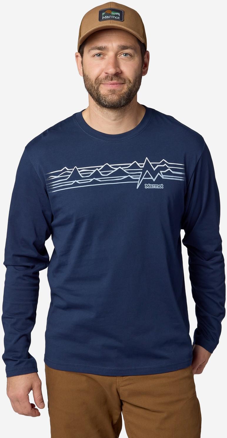 Open Range LS Tee - Mens - nightfall navy 1