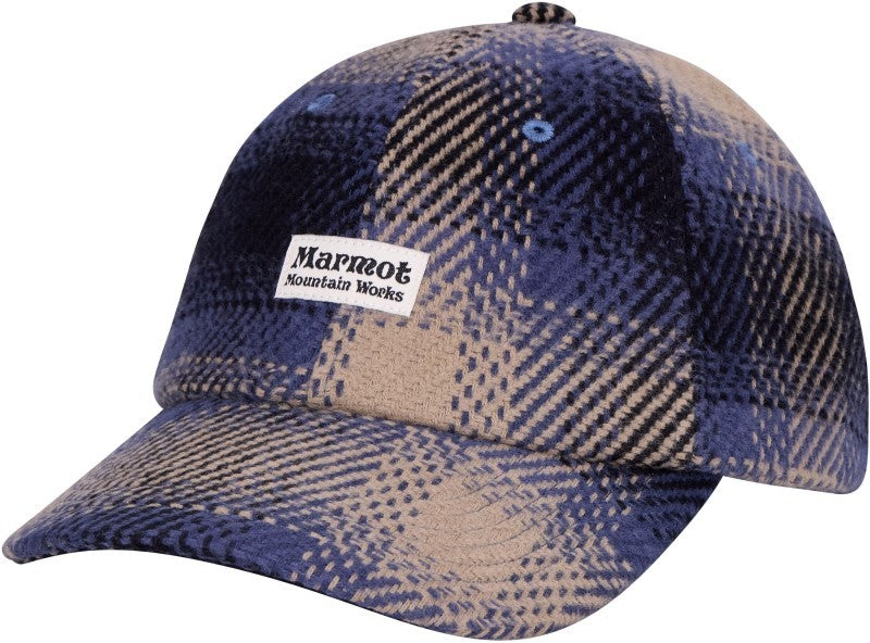 Open Weave Flannel Cap - thunderhead 1