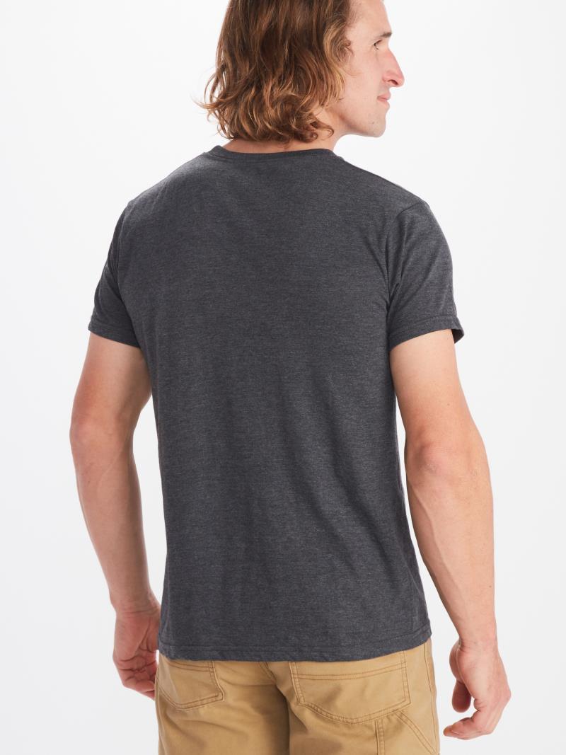 Peace Tee SS - Mens - Charcoal Heather 2