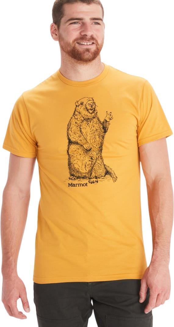 Peace Tee SS - Mens - Yellow Gold 1