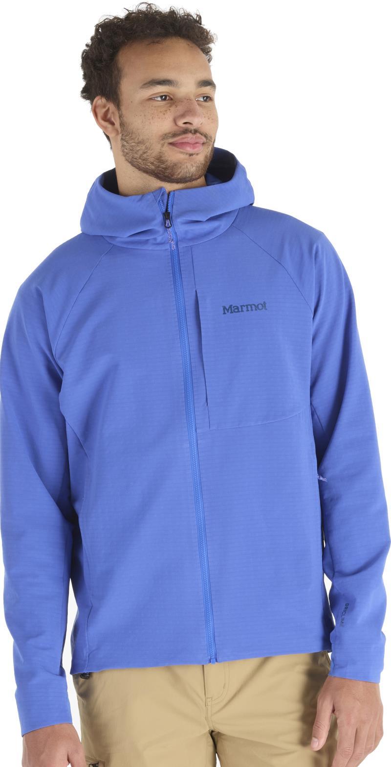 Pinnacle DriClime Hoody - Mens - Trail Blue 1