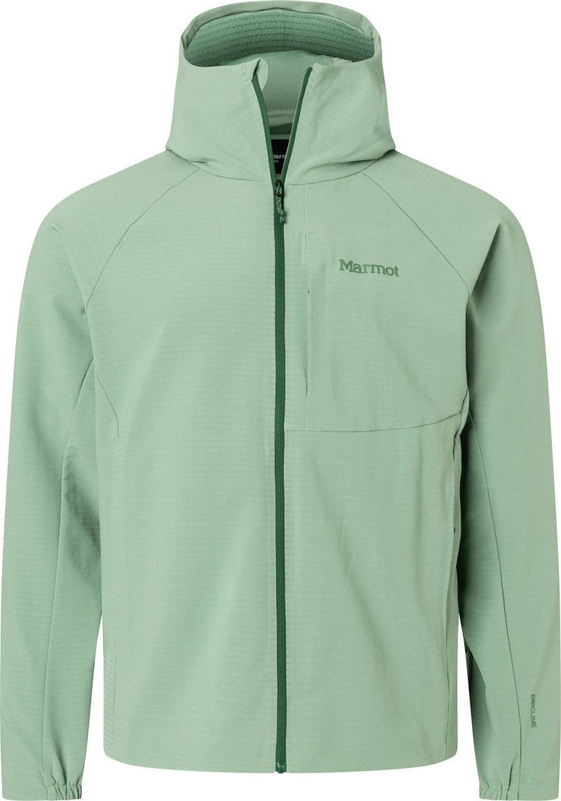 Pinnacle DriClime Hoody - Mens - agate green 1