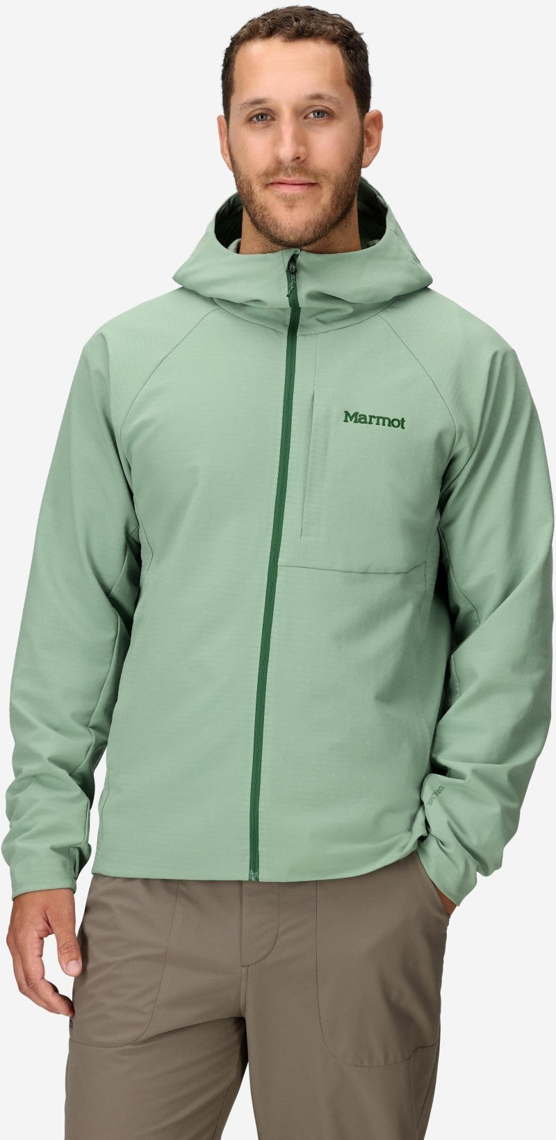Pinnacle DriClime Hoody - Mens - agate green 1