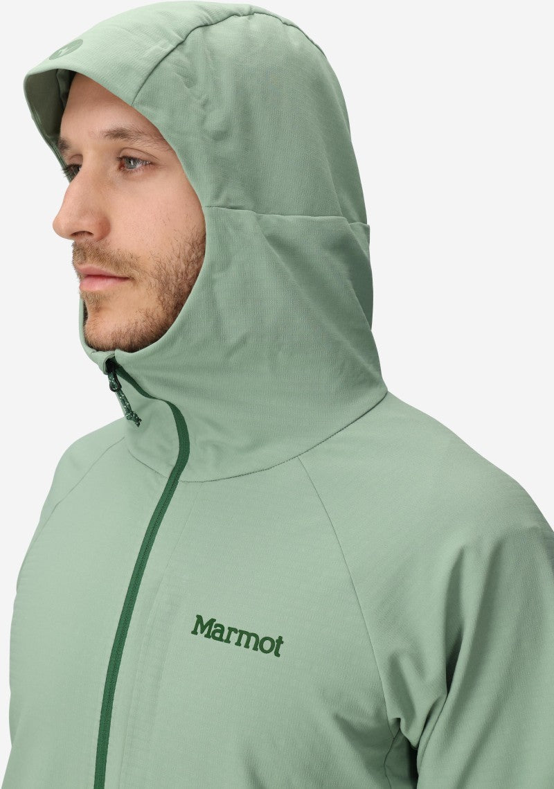 Pinnacle DriClime Hoody - Mens - agate green 1