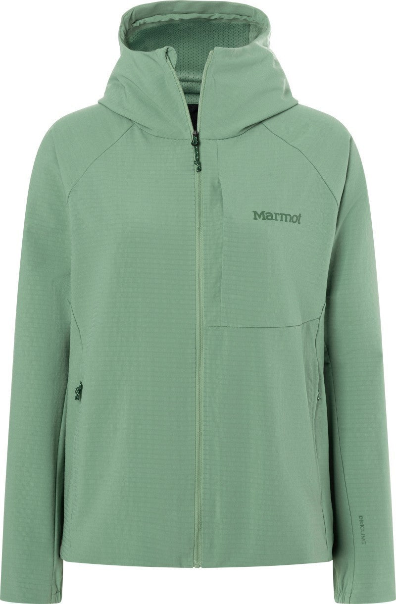 Pinnacle DriClme Hoody - Womens - agate green 1