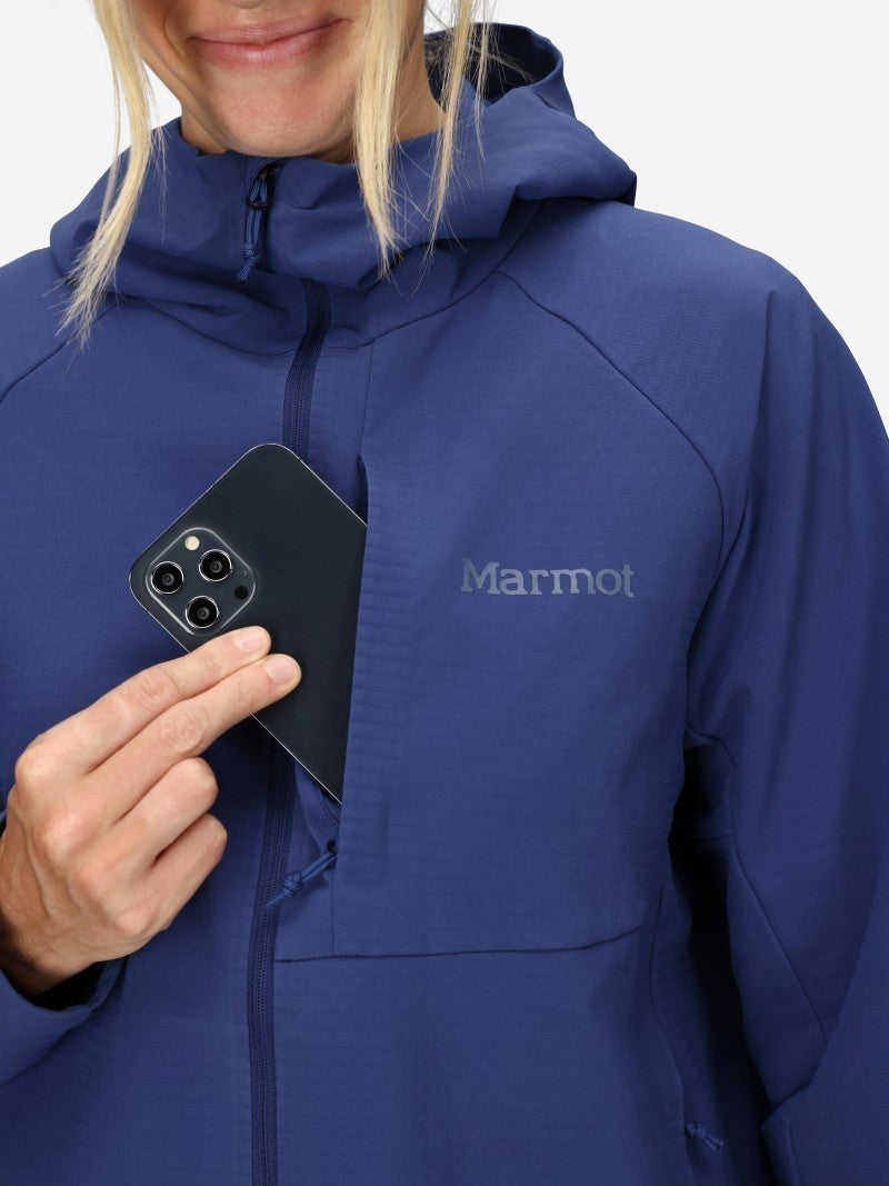 Pinnacle DriClme Hoody - Womens - twilight blue 1