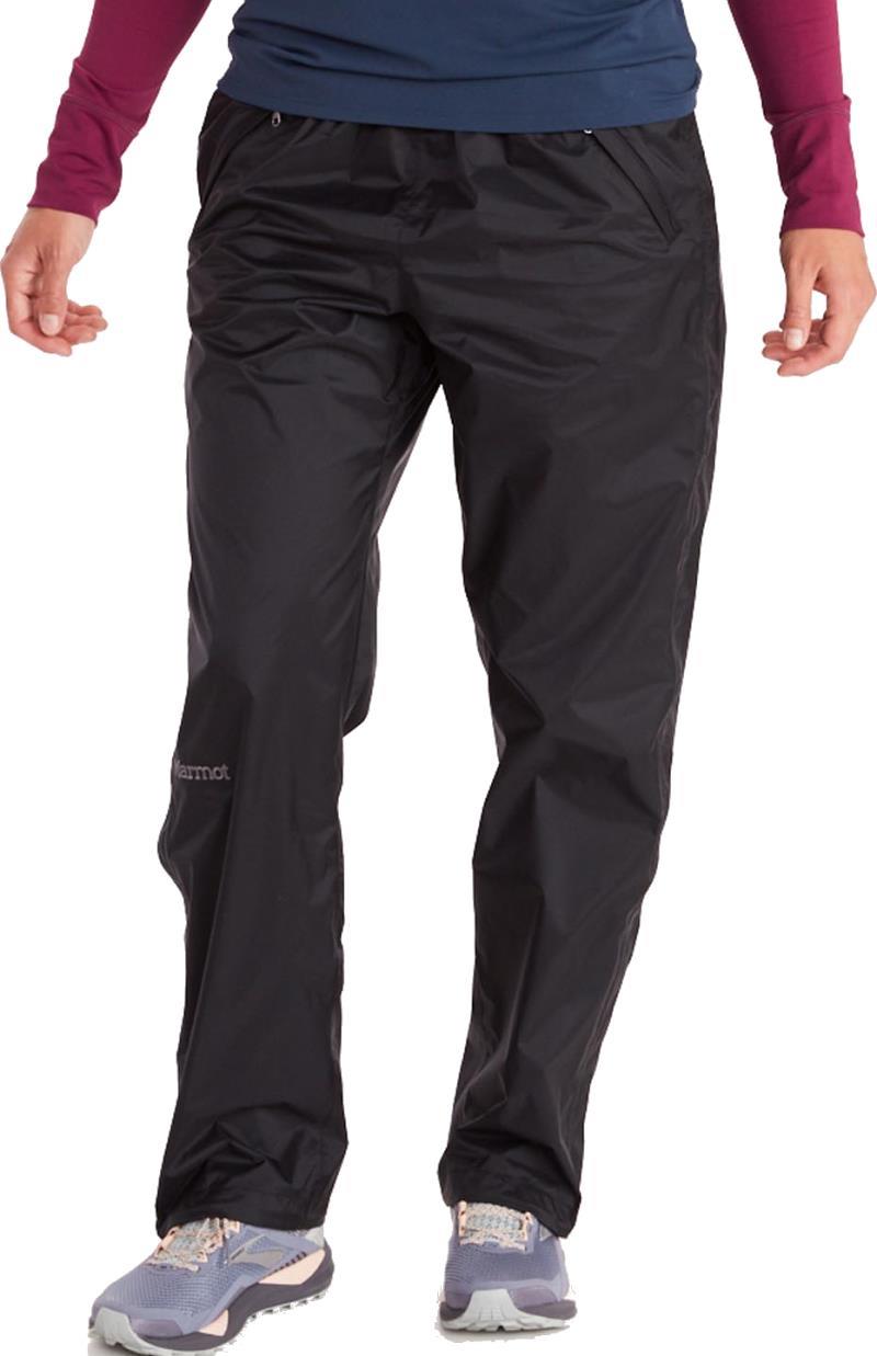 PreCip Eco Full Zip Pants, Long - Womens - black 1