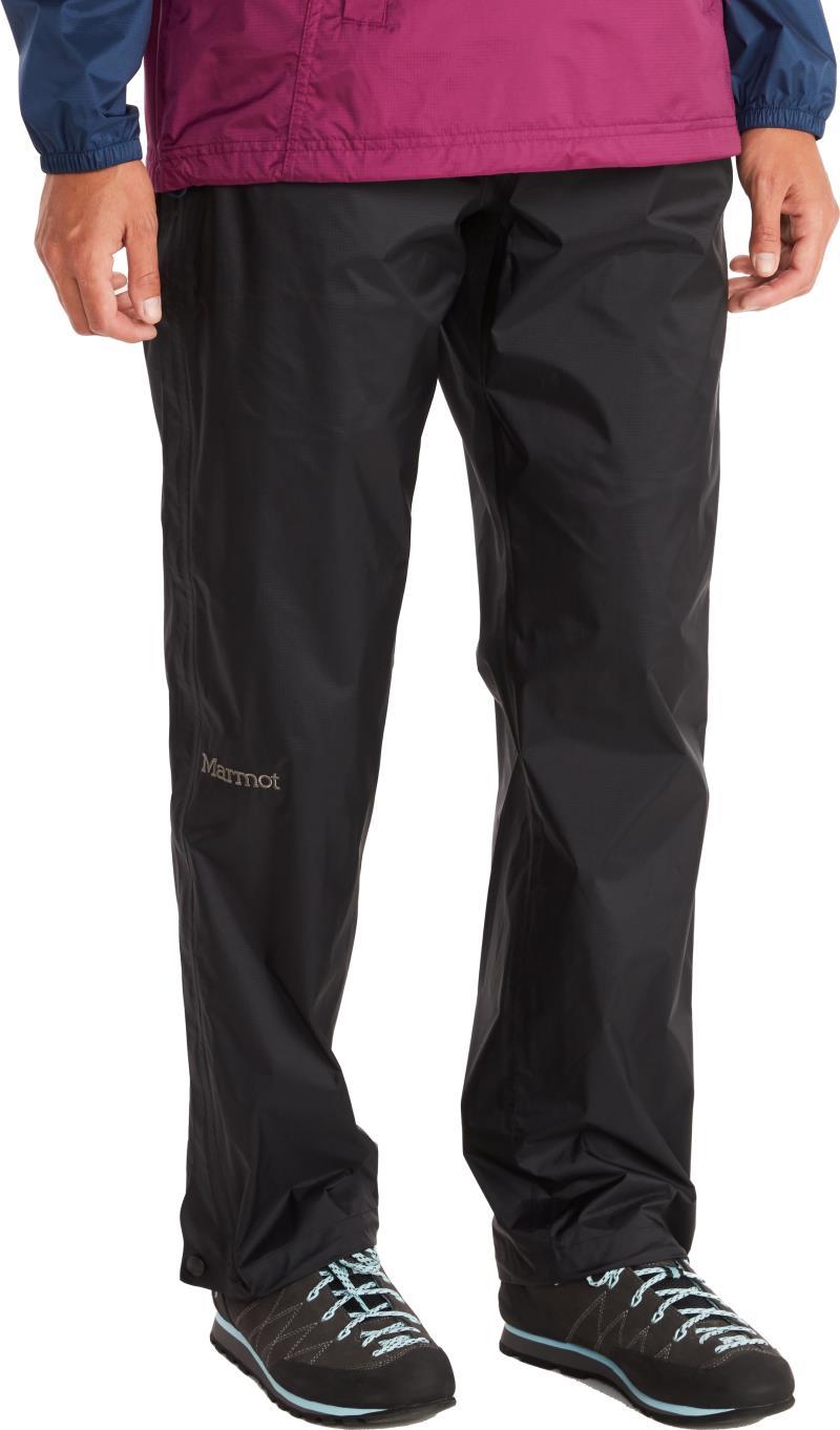 PreCip Eco Full Zip Pants, Reg - Womens - black 1